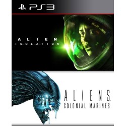 2 juegos en 1 Alien: Isolation mas Aliens: Colonial Marines ps3