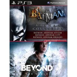 Batman Arkham Collection Mas BEYOND Dos almas PS3