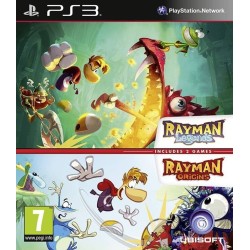 2 JUEGOS EN 1 Rayman Legends + Rayman Origins PS3