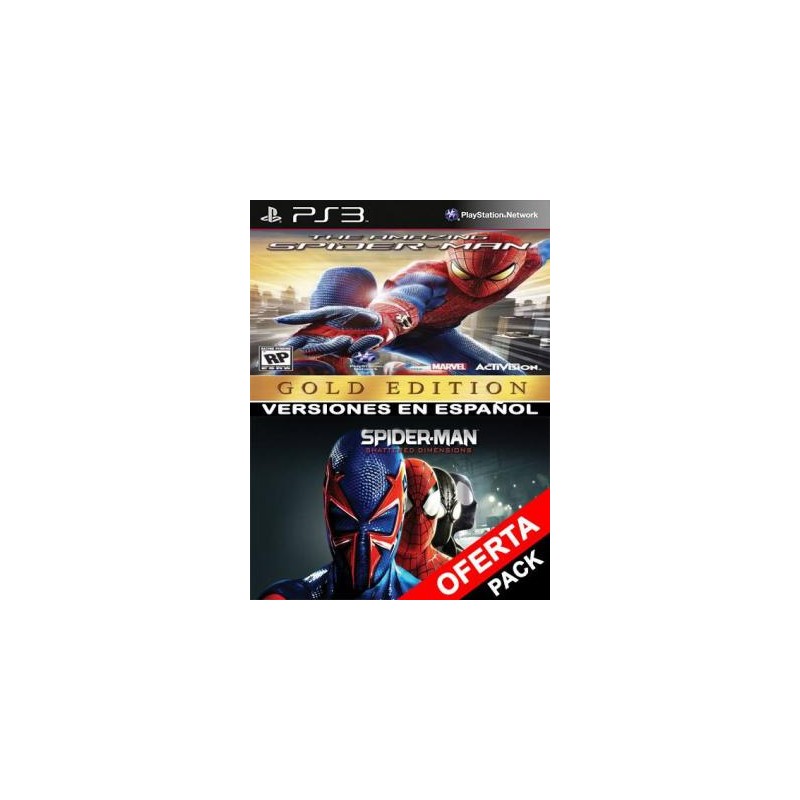 Spider-Man Shattered Dimensions Mas The Amazing Spider-Man Gold Edition PS3