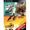 3 juegos en F1 2014 Mas DiRT3 Mas MotorStorm 3D Rift