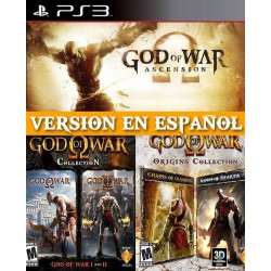 5 JUEGOS EN 1 GOD OF WAR COLLECTION PS3 FULL ESPAÑOL