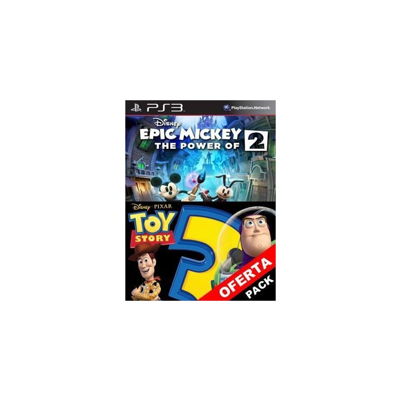 Disney Epic Mickey 2 The Power of Two Mas Toy Story 3: The Video Game