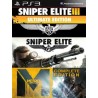 3 juegos en 1 Sniper Elite 3 ULTIMATE EDITION mas Sniper Elite V2 mas Metro Last Light Complete Edition Ps3