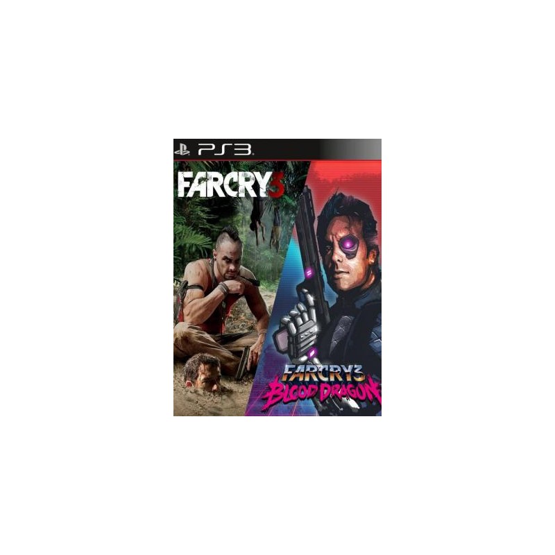 2 juegos en 1 Far Cry 3 mas Far Cry 3 Blood Dragon Ps3