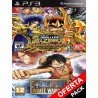 2 juegos en 1 Saint Seiya Brave Soldiers Mas One Piece Pirate Warriors Ps3