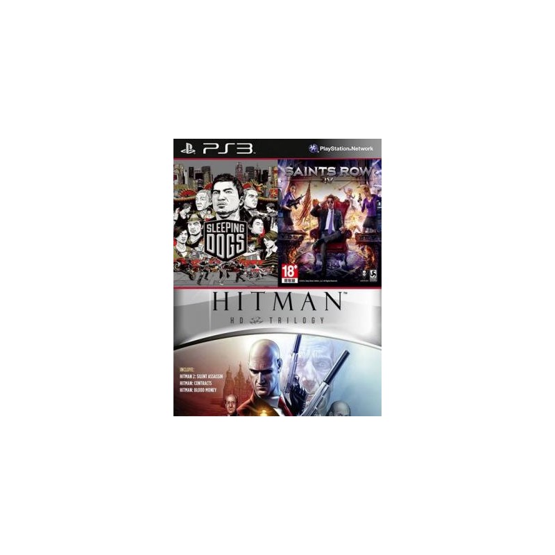 Hitman Trilogy HD Mas Saints Row IV Mas Sleeping Dogs Edición digital PS3