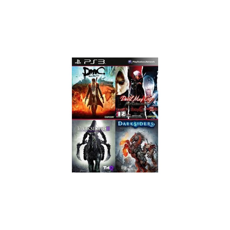 Darksiders Mas Darksiders II Mas DmC Devil May Cry Mas  Devil May Cry HD Collection PS3