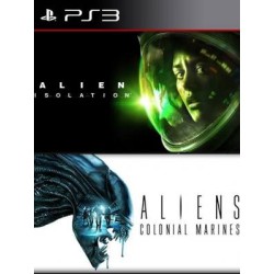 2 juegos en 1 Alien: Isolation mas Aliens: Colonial Marines ps3