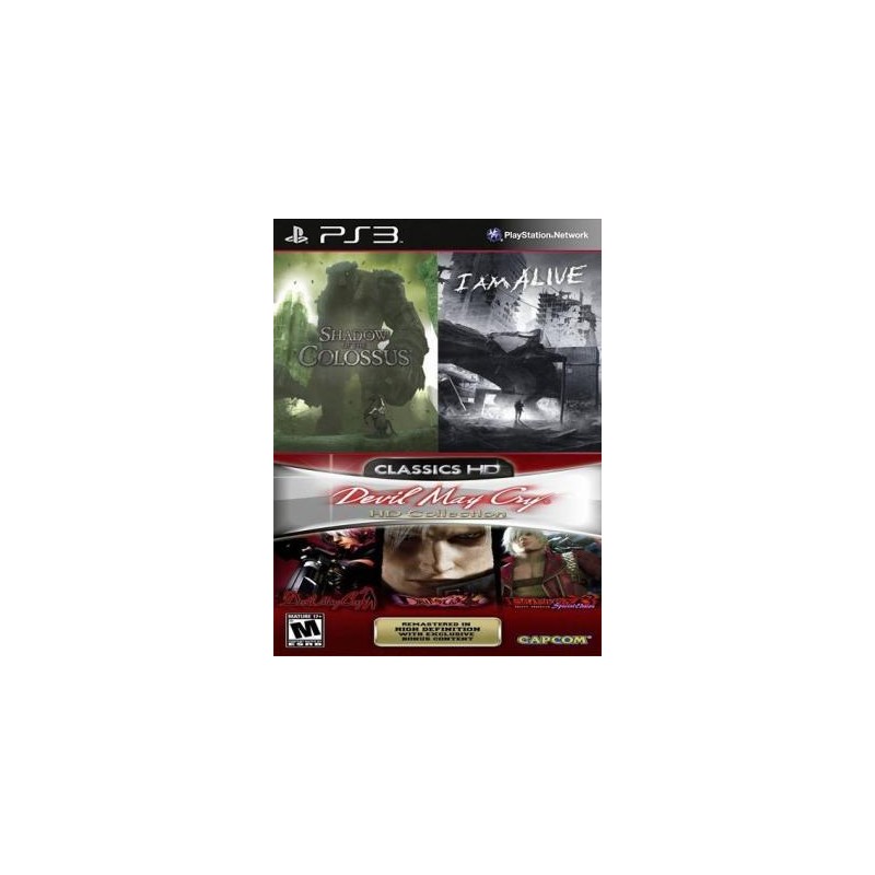 Shadow of the Colossus Mas Devil May Cry HD Collection Mas I Am Alive PS3