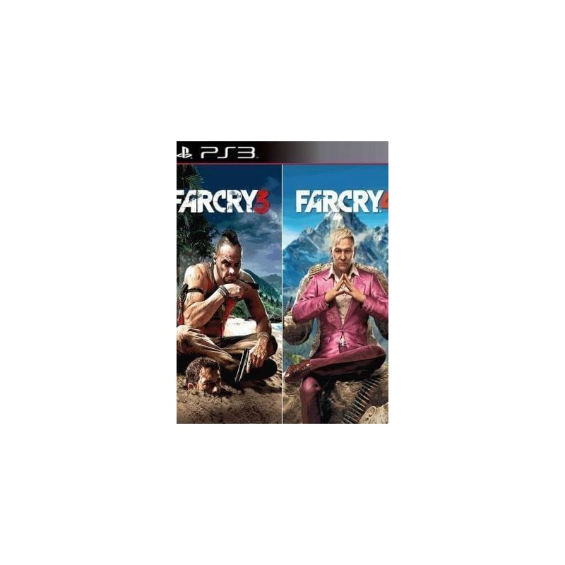 FAR CRY 3 + FAR CRY 4 PS3
