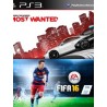 2 JUEGOS EN 1 DE NEED FOR SPEED MOST WANTED + FIFA 16 PS3