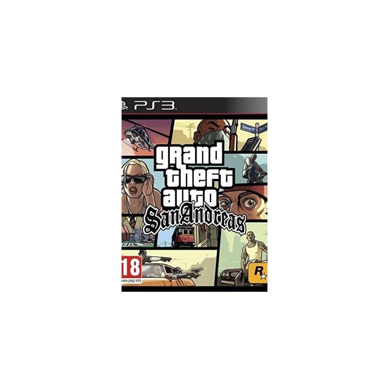 Grand Theft Auto San Andreas PS3