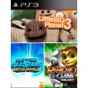 5 JUEGOS EN 1 LITTLEBIGPLANET 3 + PlayStation All-Stars Battle Royale + The Ratchet & Clank Trilogy PS3