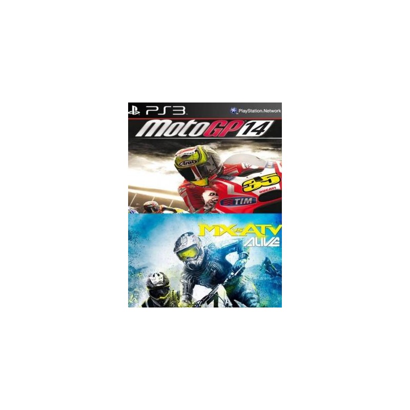 2 Juegos en 1 Motogp14 + Mx Vs Atv: Alive