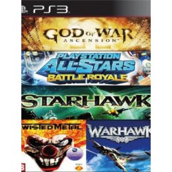 5 JUEGOS EN 1 Multiplayer Mayhem Bundle PS3