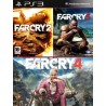 3 juegos en 1 Far Cry 2 Mas FAR CRY 3 Mas FAR CRY 4 PS3