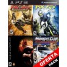 4 Juegos en 1 MX vs. ATV Supercross Mas MX vs ATV Alive Mas Twisted Metal Black Mas Midnight Club Los Angeles Complete Edition