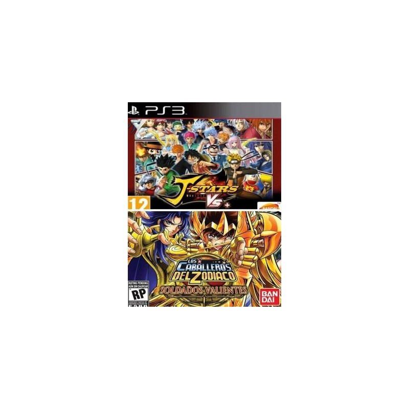 2 juegos en 1 J-stars Victory Vs+ mas Saint Seiya Brave Soldiers
