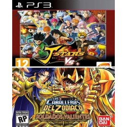 2 juegos en 1 J-stars Victory Vs+ mas Saint Seiya Brave Soldiers